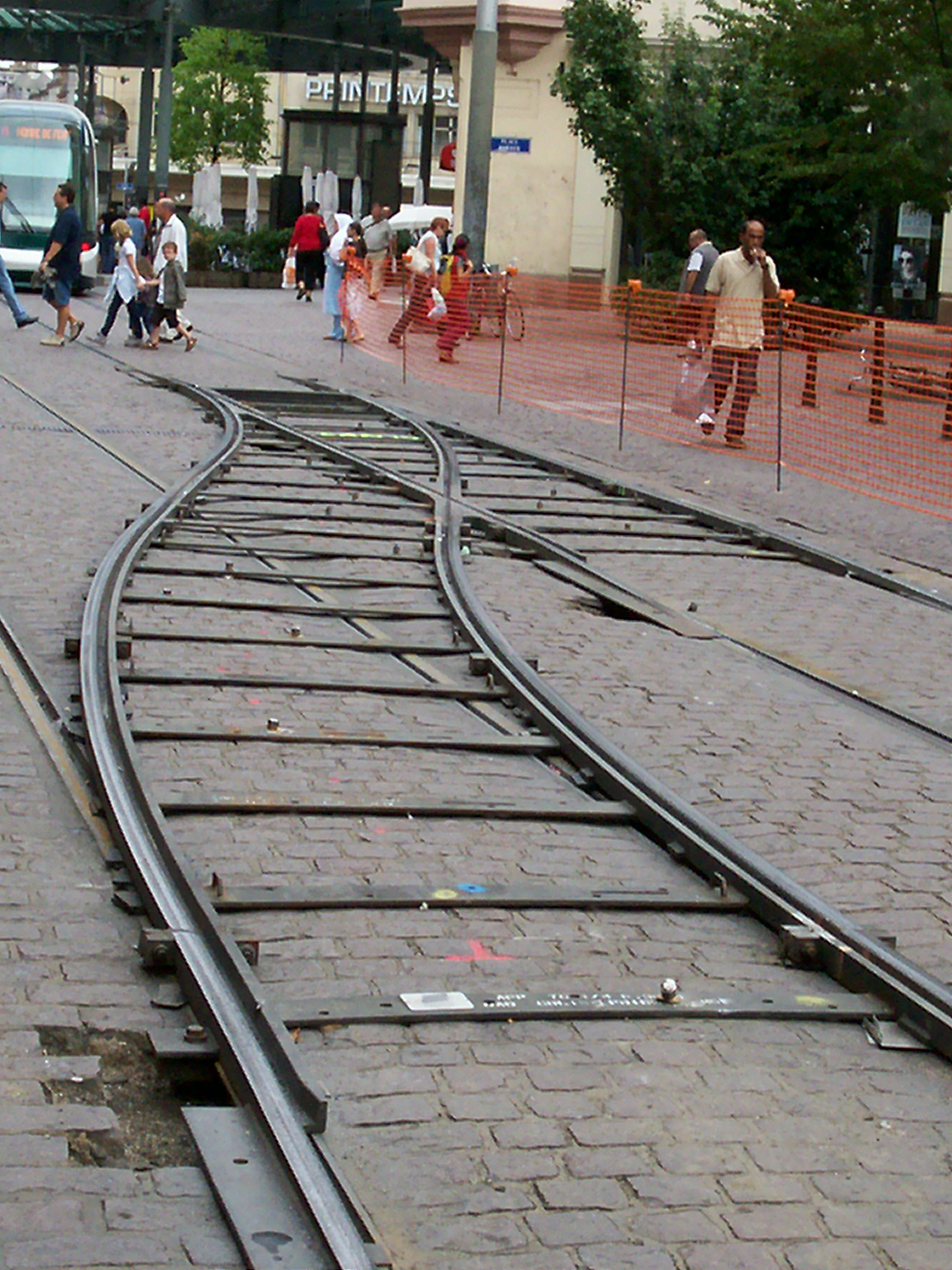 aiguillage californien stib