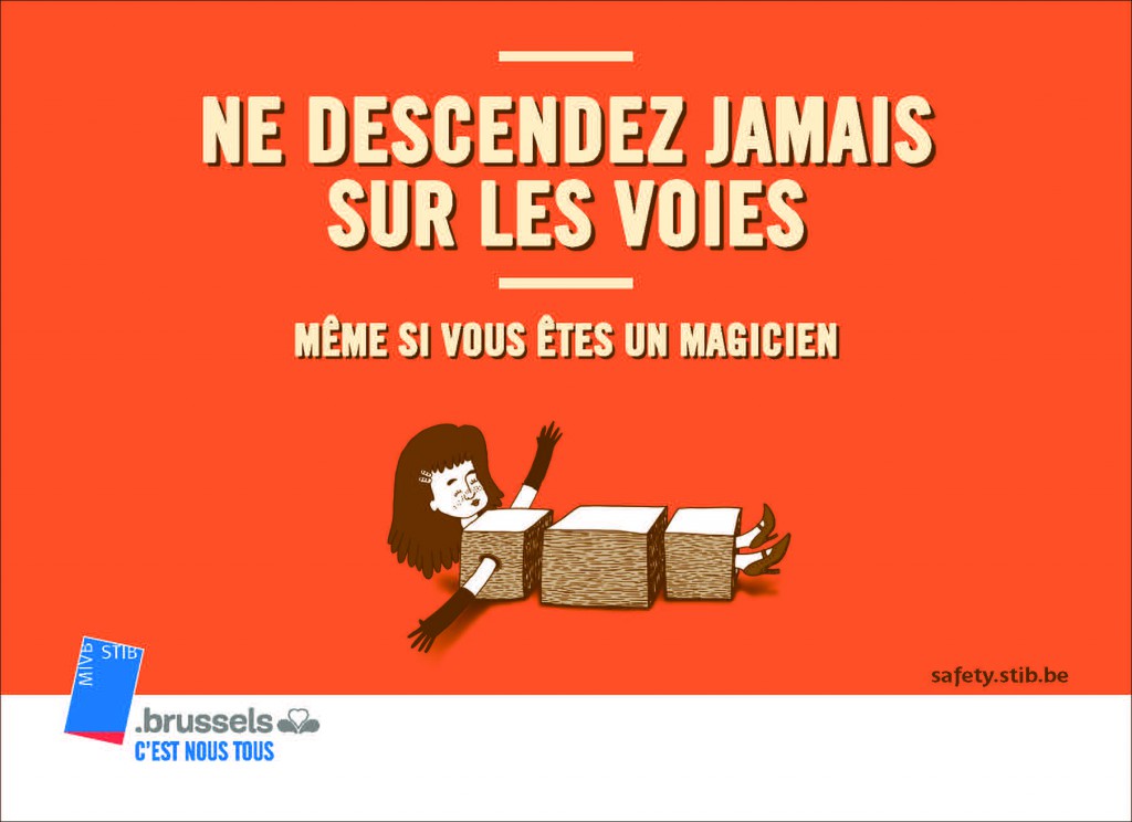 nedescendezjamaissurlesvoiesstib STIBMIVB nedescendezjamaissurlesvoiesstib STIBMIVB