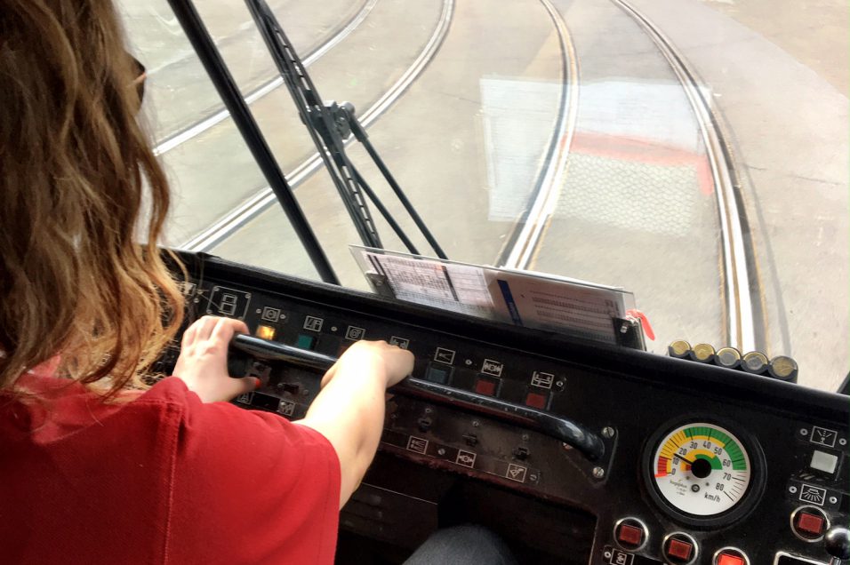 blog conductrice de tram stib