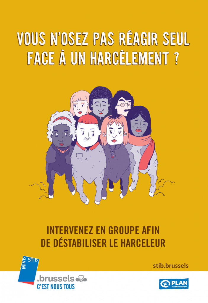 Vous n'osez pas réagir seul face au harcèlement ? Intervenez en groupe afin de déstabiliser le harceleur.