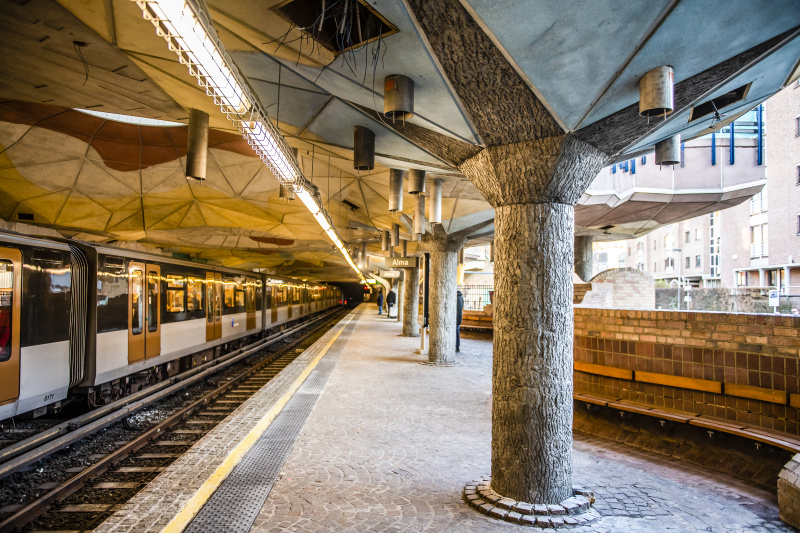 alma station métro bruxelles