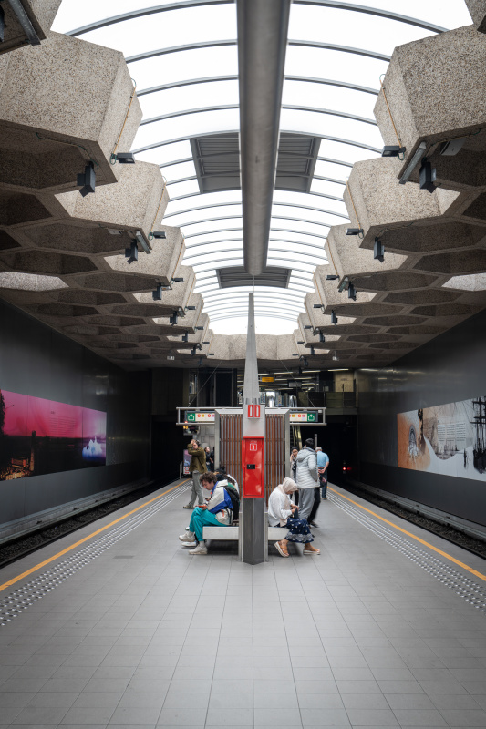 belgica metro station