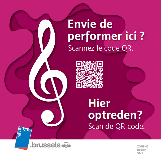 musique station métro stib bruxelles