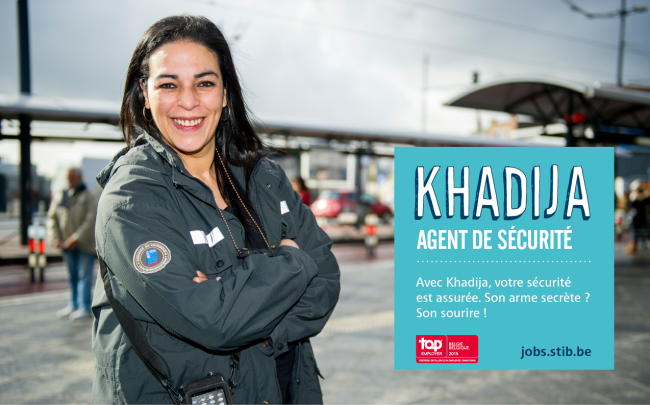 Khadija agent de sécurité